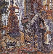 Paul Signac Study of Sunday oil painting